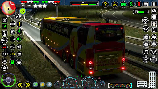 Euro City Bus Driving Games 3D screenshot 7