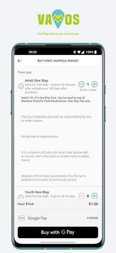 Vamos Mobility screenshot 3