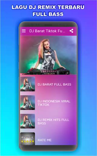 DJ Barat Tiktok Full Offline screenshot 2