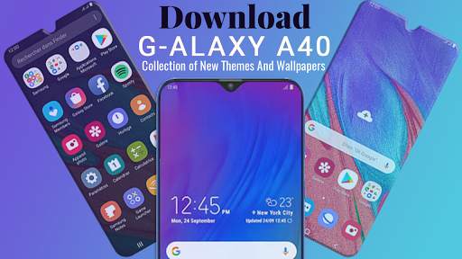 Galaxy A40 | Theme for Samsung A40 & launcher 5 تصوير الشاشة
