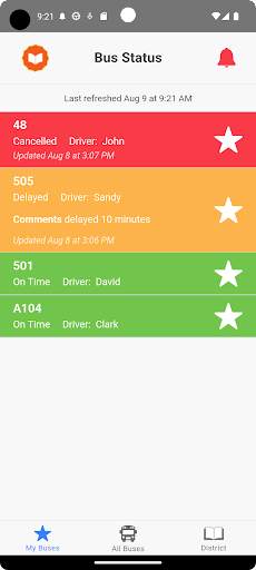 Bus Status 4 screenshot 3