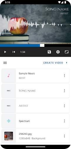 Visualization Video Maker screenshot 1