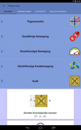 Physik Formeln - Physics Calc screenshot 17
