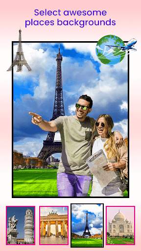 World Tour Places Photo Editor 2 تصوير الشاشة