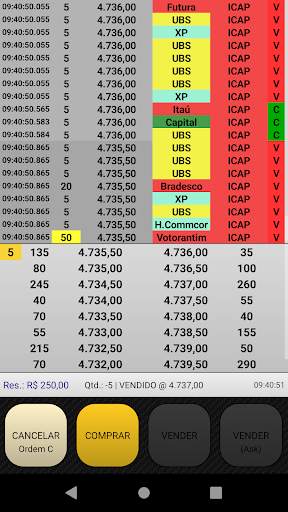 Simulador de Day Trade - Tape Reading e Order Flow screenshot 3
