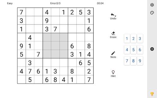 Sudoku screenshot 9