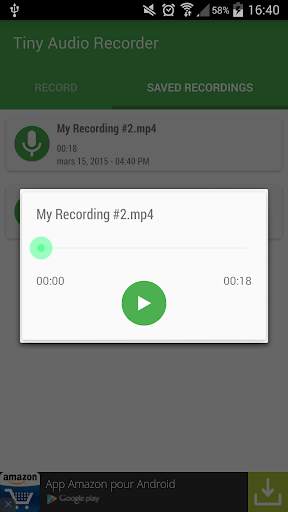 Sound Audio Recorder screenshot 4