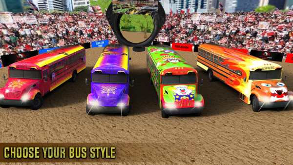Demolition Derby Bus Racing 3D screenshot 1