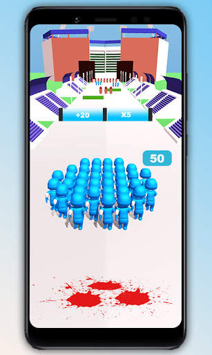 Count Crowd City Run 3D - Mob Clash Race Master screenshot 3
