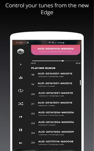 edge music app screenshot 2