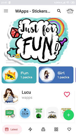 WApps-Sticker For WA screenshot 1