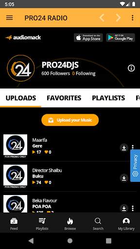 PRO24 RADIO स्क्रीनशॉट 7