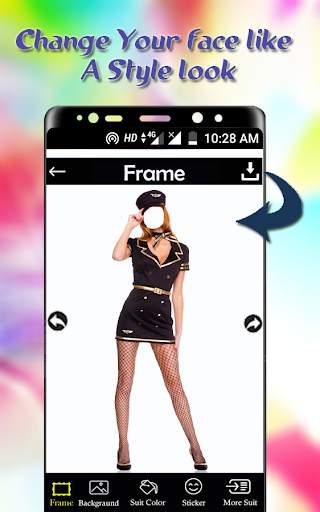 Air Hostess Photo Montage screenshot 1