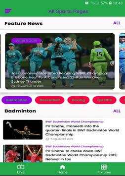 All Sports Pages - Live & Exclusive Updates screenshot 6