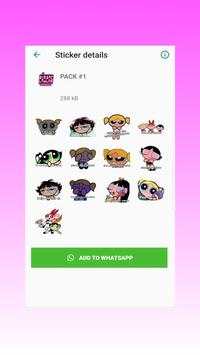 Sticker de las Chicas Superpoderosas Para WhatsApp screenshot 3
