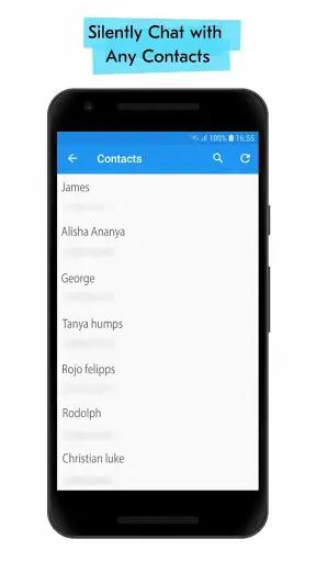 Invisible GB Messenger - Chat Offline 🕵️ 2 تصوير الشاشة