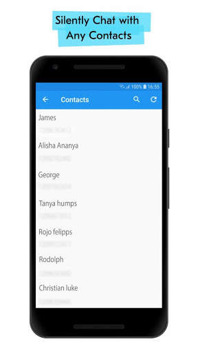 Invisible GB Messenger - Chat Offline 🕵️ screenshot 2