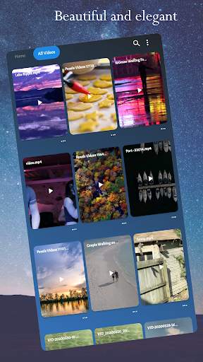 Horizon : Video player for a wonderful experience screenshot 1