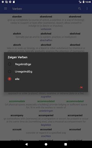 English Verbs screenshot 10