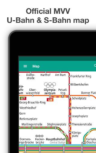 Munich Metro - MVG map and route planner screenshot 6