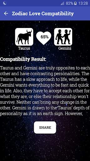 Love Compatibility Match - Zodiac Sign Astrology screenshot 2