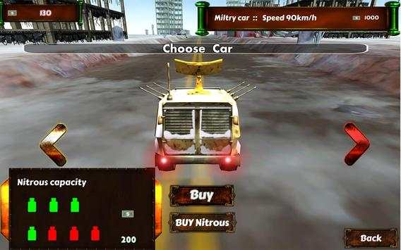 Hungry Zombies Shooting Game: Highway Car Racing screenshot 5