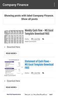 Excel Templates screenshot 3
