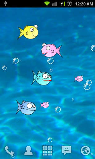 FishBowl Live Wallpaper screenshot 1
