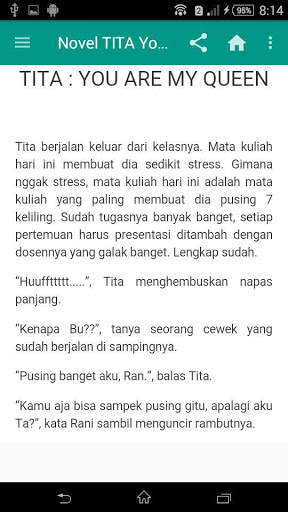 Novel TITA You Are My Queen screenshot 3