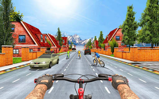 Real Bike Cycle Racing 3D: BMX Bicycle Rider Games screenshot 5