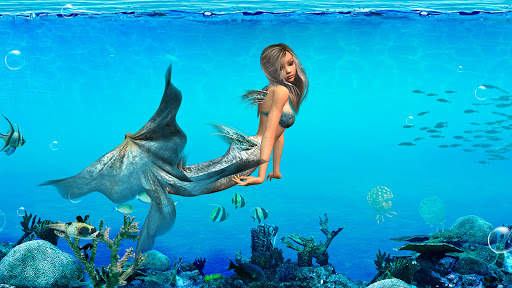 Mermaid Princess Adventure Sim: Mermaid games 2020 screenshot 1