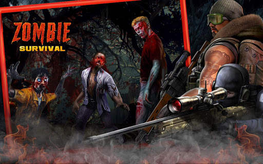 Zombie Survival Shooter - Sniper Warfare Offline screenshot 2