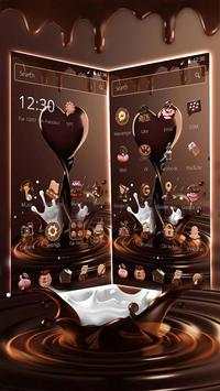 Chocolate Love Heart Launcher Theme screenshot 1