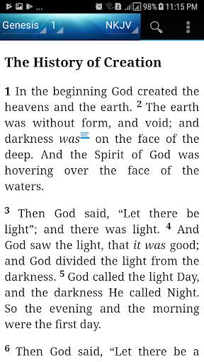 Holy Bible New King James Version(NKJV) screenshot 2