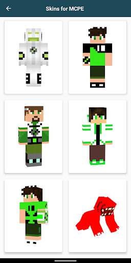 Ben Alien Skins for Minecraft screenshot 4