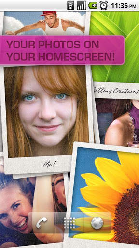 PhotoWall Live Wallpaper screenshot 1