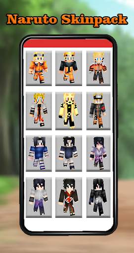 Naruto skins for Minecraft screenshot 1