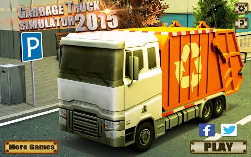 Sampah Truck Simulator 2015 screenshot 1