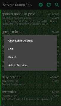 Server Status For Minecraft PE screenshot 4