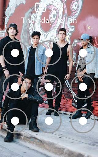 CNCO Pattern Lock Screen screenshot 1