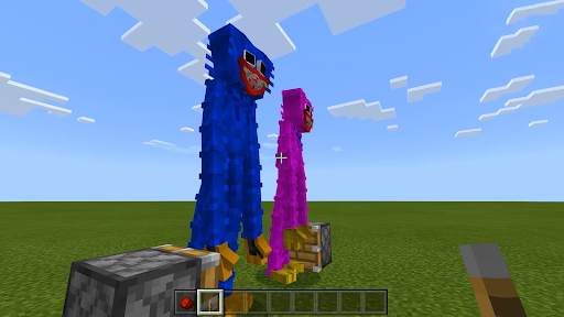 Huggy Wuggy Mod In Minecraft screenshot 3