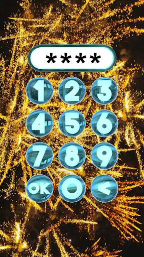 Fireworks lock screen prank 6 تصوير الشاشة