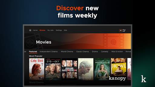 Kanopy for Android TV screenshot 3