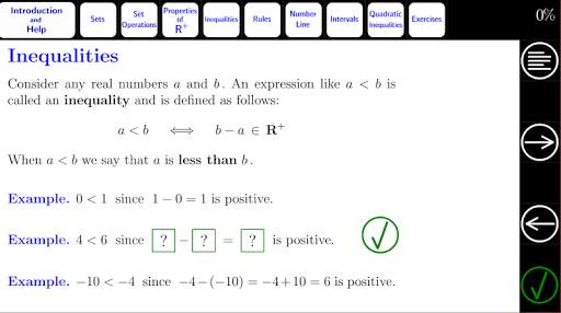 Algebra Tutorial 4 screenshot 3
