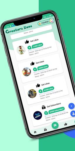 Creators Zone for YouTubers - Sub4Sub App screenshot 1