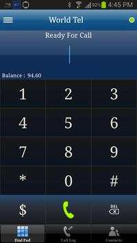World Tel screenshot 1