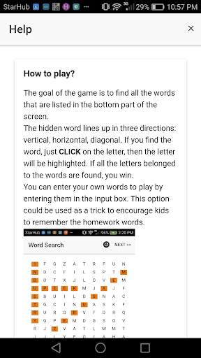 Word Search Offline Game screenshot 2