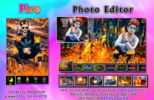 Fire Photo Editor screenshot 2