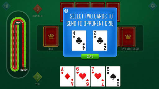 Cribbage classic card game screenshot 1
