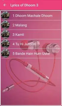 Dhoom 3 Songs Lyrics screenshot 2